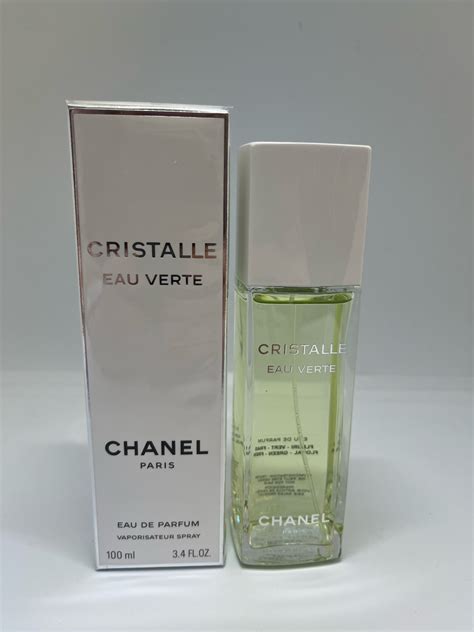 cristalle chanel eau de parfum 100 ml|chanel cristalle eau verte 100ml.